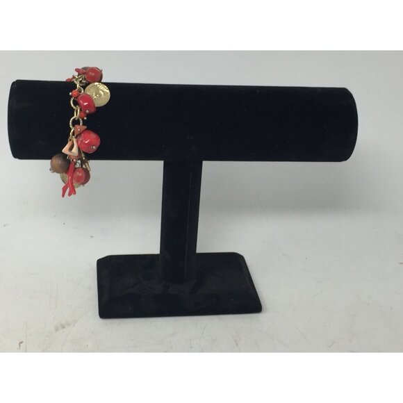 Vintage Women's Beach Themed Chunky Charm Bracelet - Picture 5 of 10